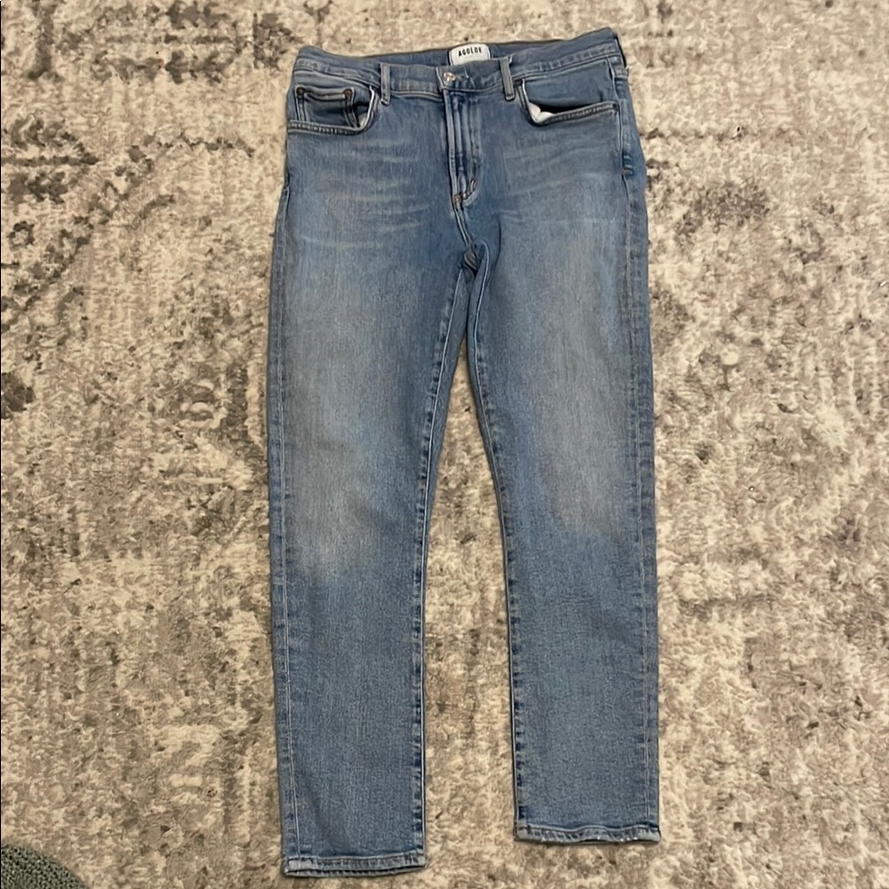 Agolde Women's Straight Leg Jeans - Blue